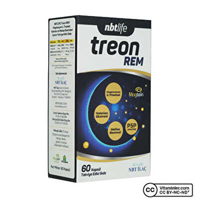 Nbt Life Treon Rem Magnezyum 60 Kapsül