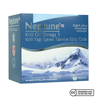 Neptune Krill Oil Omega-3 180 Kapsül