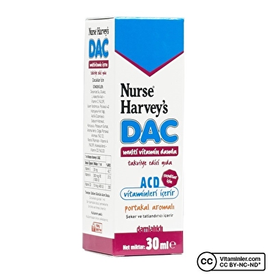 Nurse Harvey's DAC Multivitamin Damla 30 mL