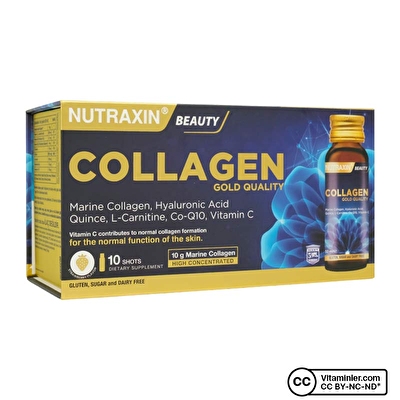 Nutraxin Beauty Gold Collagen 50 mL x 10 Shots