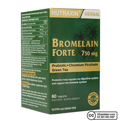 Nutraxin Bromelain Forte 60 Tablet