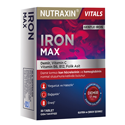 Nutraxin Iron Max 30 Tablet
