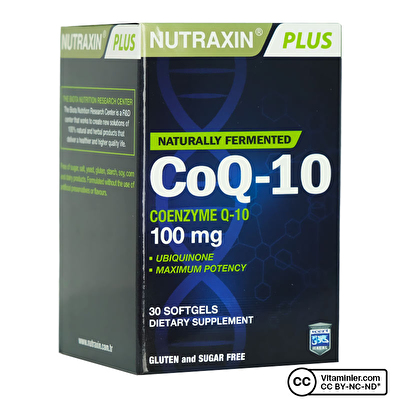 Nutraxin Koenzim Q10 30 Kapsül