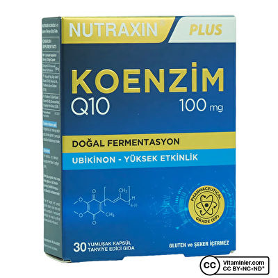 Nutraxin Koenzim Q10 30 Kapsül