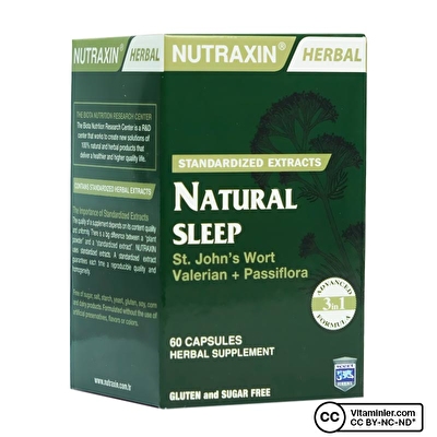 Nutraxin Natural Sleep 60 Kapsül