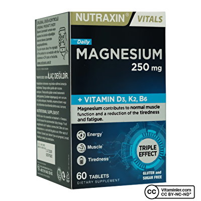 Nutraxin Magnesium Daily  60 Tablet