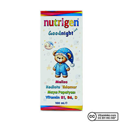 Nutrigen Goodnight  Şurup 100 mL