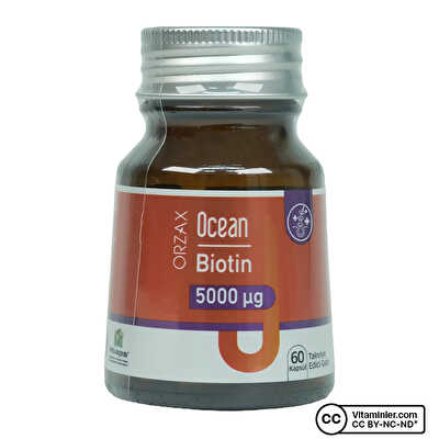Ocean Biotin 5000 Mcg 60 Kapsül