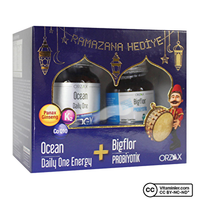Ocean Daily One Energy 30 + Bigflor Probiyotik 10 Kapsül Hediyeli