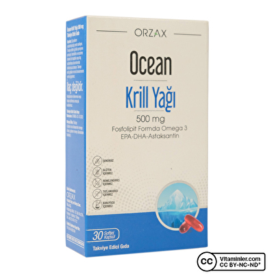 Ocean Krill Oil 500 Mg 30 Kapsül