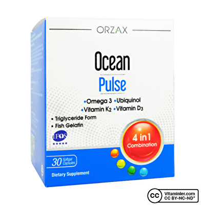 Ocean Pulse Omega 3 30 Kapsül