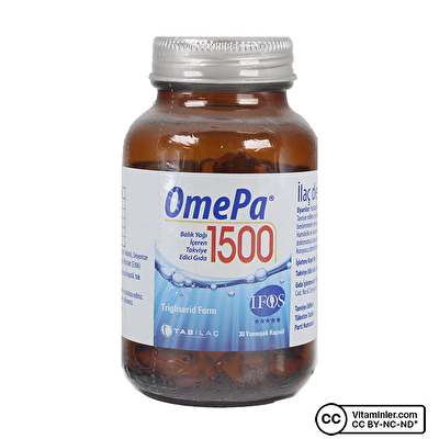 OmePa Balık Yağı 1500 Mg 30 Kapsül