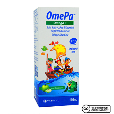 OmePa Omega 3 Balık Yağı 150 mL