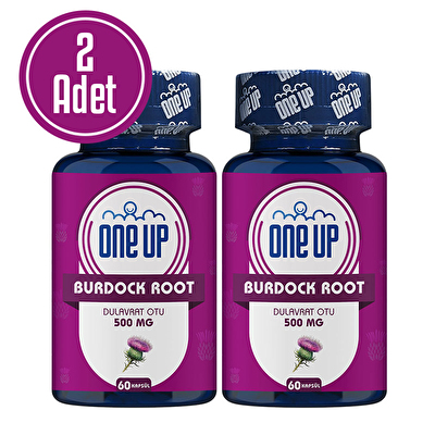 One Up Burdock Root Dulavrat Otu 60 Kapsül 2 Adet