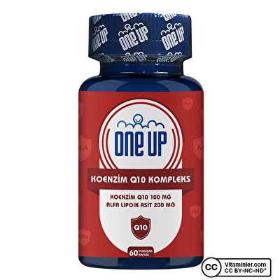 One Up Koenzim Q10 ve Alfa Lipoik Asit 60 Kapsül