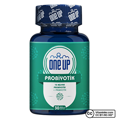 One Up Probiyotik Prebiyotik 30 Kapsül