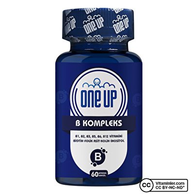 One Up Vitamin B Kompleks 60 Kapsül