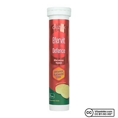 Orzax Efervit Defence 20 Efervesan Tablet