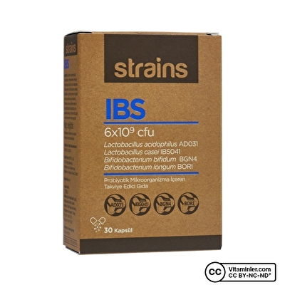 Orzax Strains IBS Probiyotik 30 Kapsül