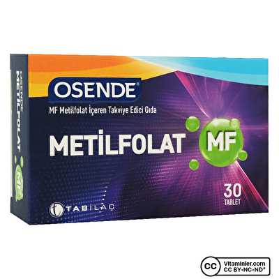 Osende MF Metilfolat  30 Tablet