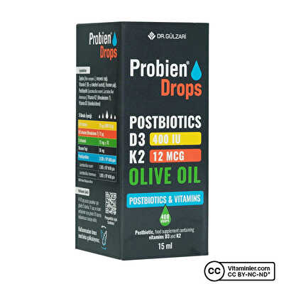 Probien Drops Postbiyotik ve Vitamin Kompleks 15 mL