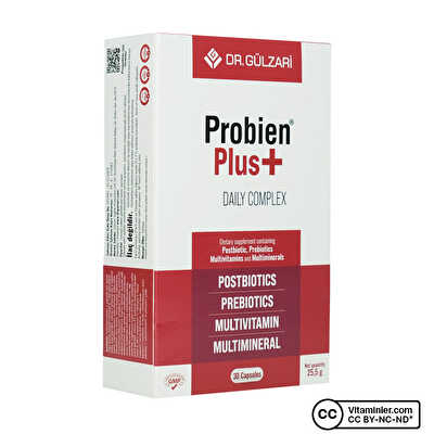 Probien Plus Multivitamin + Probiyotik 30 Kapsül