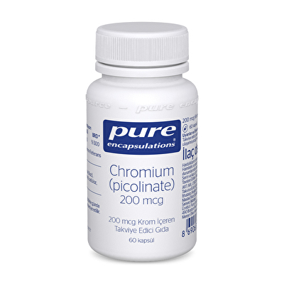 Pure Encapsulations Chromium Picolinate 200 Mcg 60 Kapsül