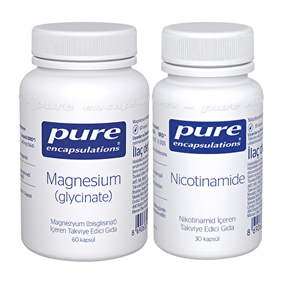 Pure Encapsulations Magnesium + Nicotinamide NAD Seti
