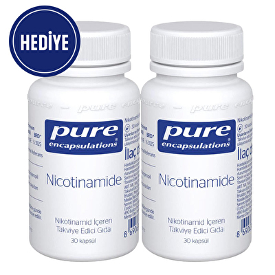 Pure Encapsulations Nicotinamide NAD 30 Kapsül 2 Adet