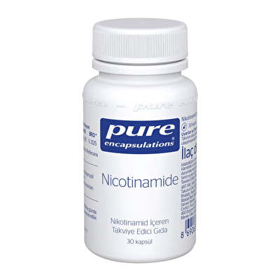 Pure Encapsulations Nicotinamide NAD 30 Kapsül