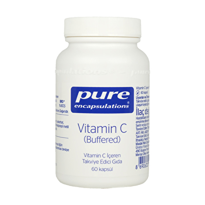 Pure Encapsulations Vitamin C Buffered 60 Kapsül