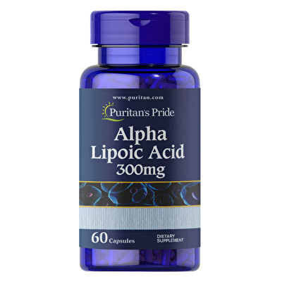 Puritan's Pride Alpha Lipoic Acid 300 Mg 60 Kapsül