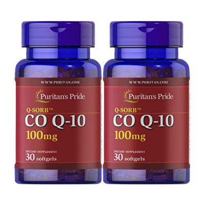 Puritan's Pride Coenzym Q-10 100 Mg 30 Kapsül x 2 Adet