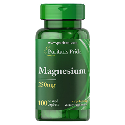 Puritan's Pride Magnezyum 250 Mg 100 Tablet