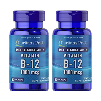 Puritan's Pride Vitamin B12 1000 Mcg 30 Tablet 2 Adet