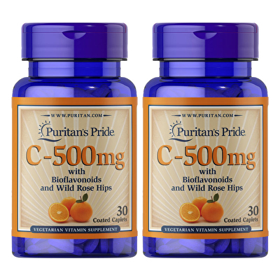 Puritan's Pride Vitamin C-500 Mg 2 x 30 Tablet