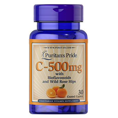 Puritan's Pride Vitamin C-500 Mg 30 Tablet