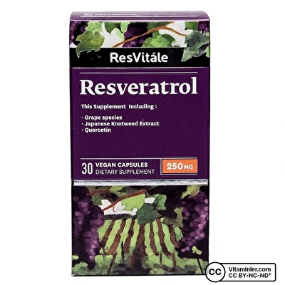 Resvitale Resveratrol 250 Mg 30 Kapsül