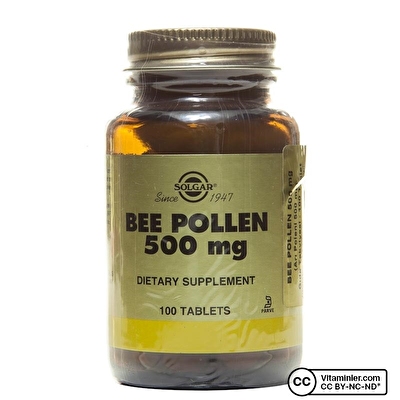 Solgar Bee Pollen 500 Mg 100 Tablet