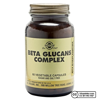 Solgar Beta Glucans Complex 60 Kapsül