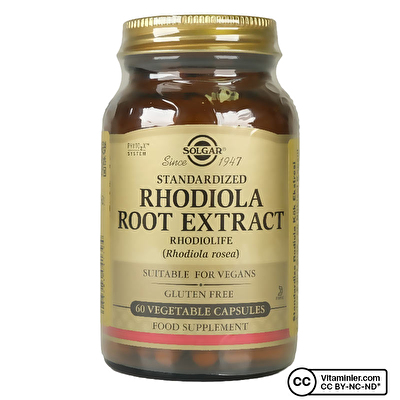 Solgar Rhodiola Root Extract 60 Kapsül