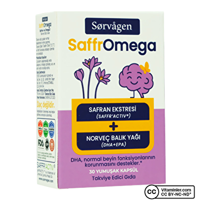 Sorvagen SaffrOmega 30 Kapsül