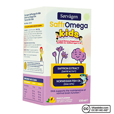 Sorvagen SaffrOmega Kids 150 mL