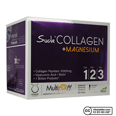 Suda Collagen Multiform 10 Gr x 30 Saşe Aromasız