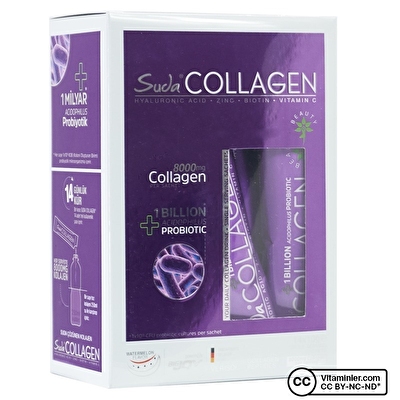 Suda Collagen + Probiotic 14 Saşe x 10 Gr
