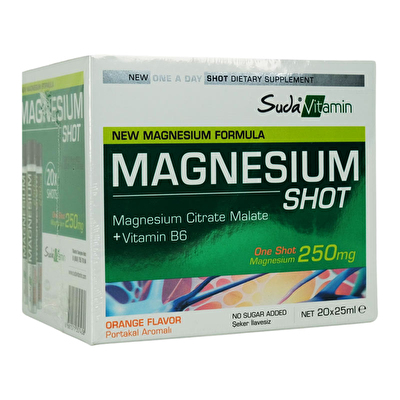 Suda Vitamin Magnesium 20 Shot x 20 mL