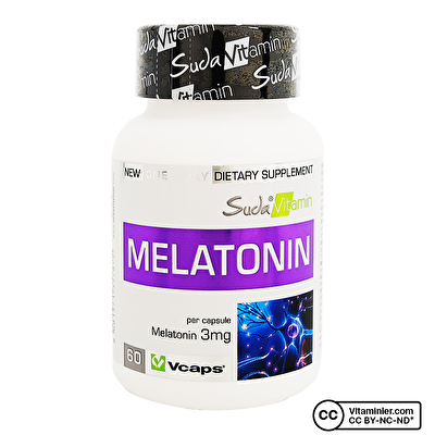 Suda Vitamin Melatonin 3 Mg 60 Kapsül