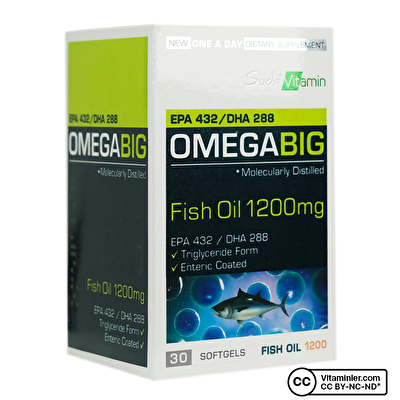 Suda Vitamin Omegabig Balık Yağı 30 Kapsül