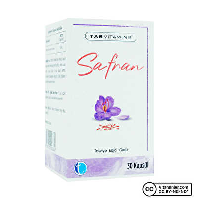 TabVitamins Safran Ekstresi 30 Kapsül