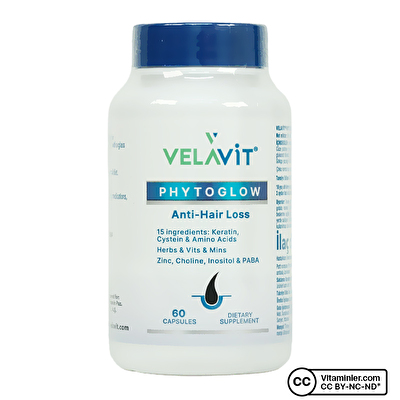 Velavit Phytoglow Anti-Hair Loss 60 Kapsül